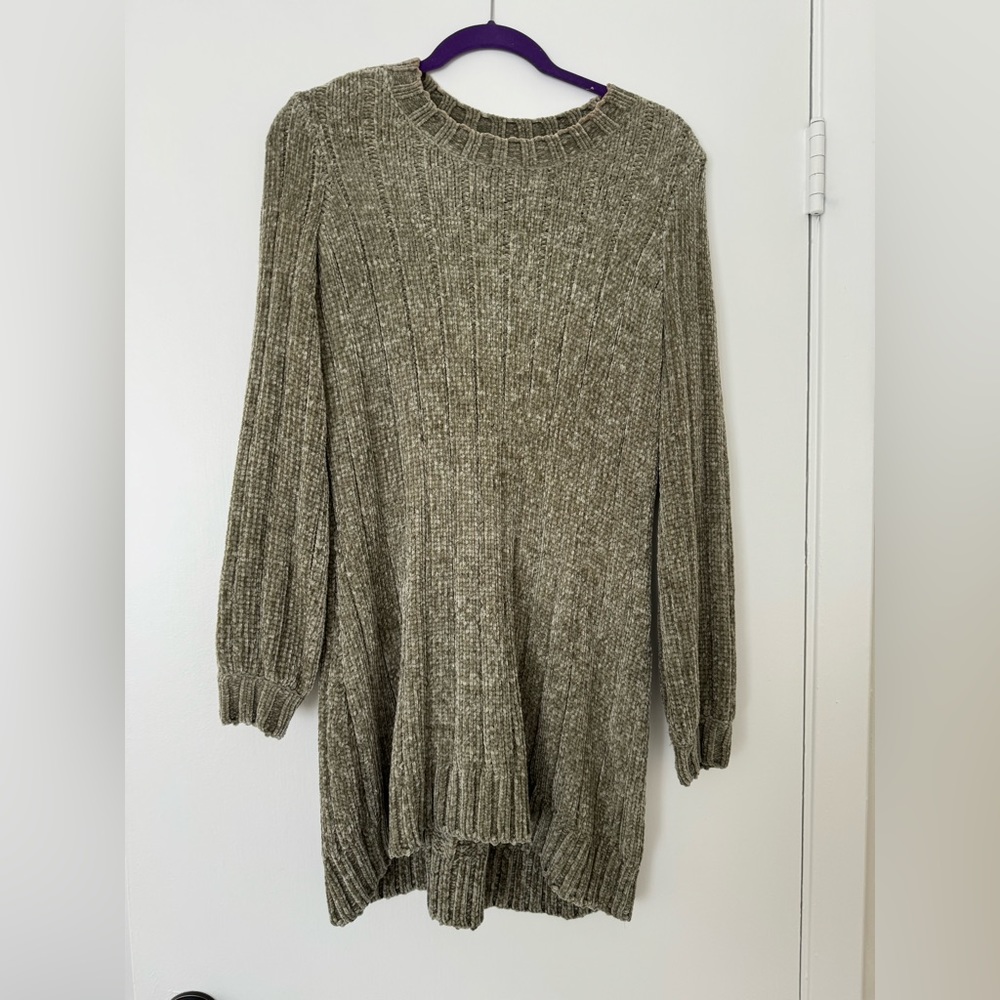 Show me your mumu sweater dress green